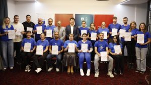 20 administratorë të katër federatave u certifikuan në kursin për administratorë sporti