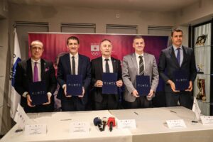 Pesë Komitete Olimpike Kombëtare, Kosova, Shqipëria, Franca, Maqedonia V. dhe Mali i Zi nënshkruajnë memorandum bashkëpunimi në Prishtinë