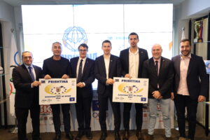 KOK mirëpriti komisionin vlerësues të “ACES Europe” për titullin “Prishtina, Qytet Evropian i Sportit 2024”