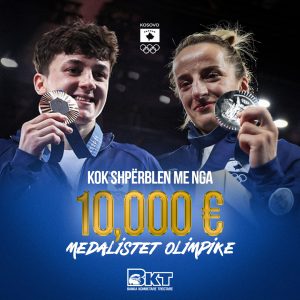 KOK shpërblen me nga 10 mijë euro medalistet olimpike