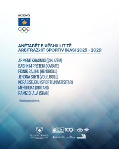 Zgjidhen anëtarët e KAS-it dhe arbitrat e GJAS-it për mandatin 2025-2029