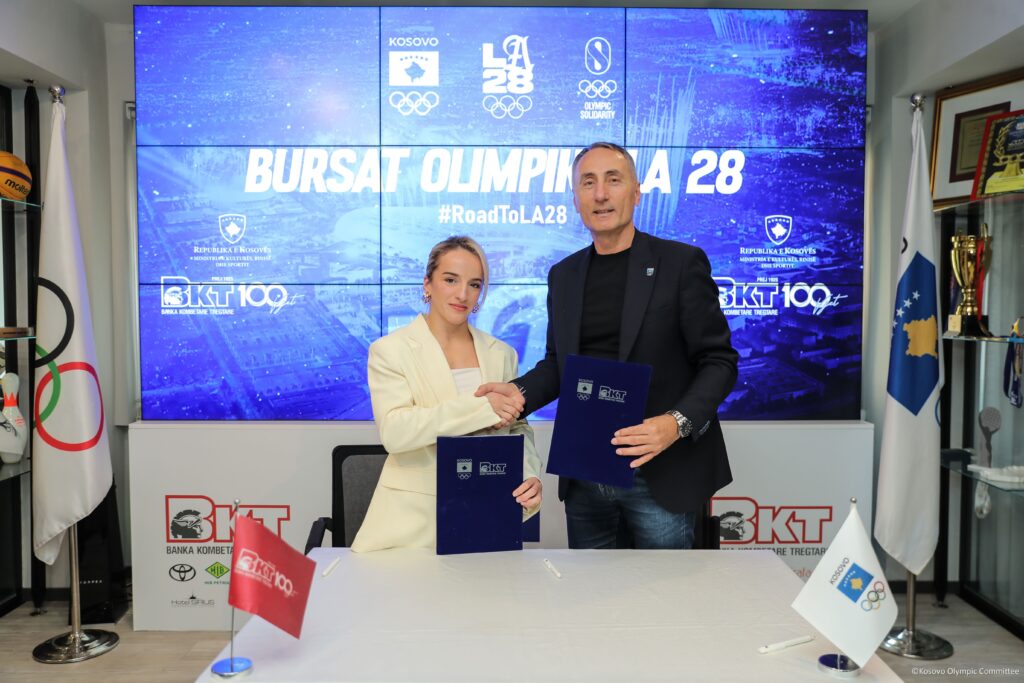 Nënshkruhen kontratat me bursistët olimpikë Los Anxhelos 2028