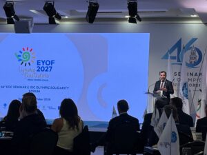 Besim Aliti prezantoi raportin e progresit për EYOF Lignano Sabbiadoro 2027